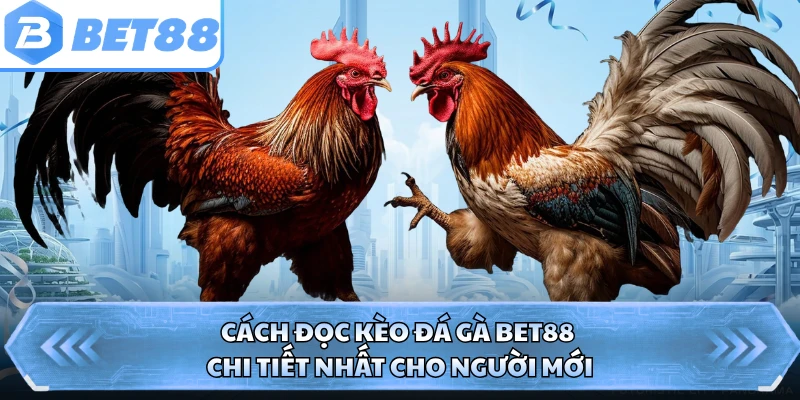 Cách Đọc Kèo Đá Gà BET88 Chi Tiết Nhất Cho Người Mới 